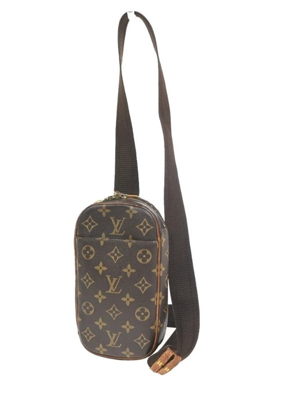 LOUIS VUITTON Pochette Gange Shoulder Bag Monogram Brown Spain M51870 35ZA343